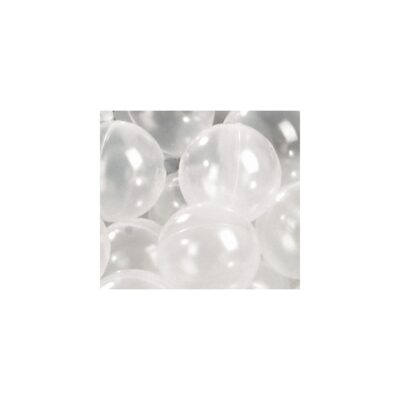 Transparente bolde til boldbad med lys