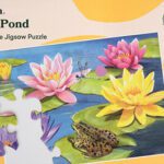 Et puslespil til ældre med demens, hvor motivet er en dam med liljer - Lily Pond
